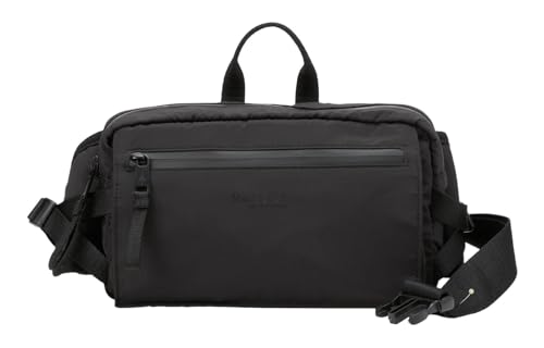 Sac banane Marc O'Polo noir en cuir élégant pour homme et femme