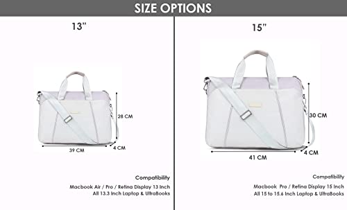 Image of Probus Laptop Messenger Bag Sling Designer Water Resistant Spacious Sleeve Case Cover for Men and Women