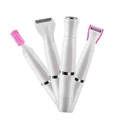 SEWOART 1Pc Electric Shaver for Women Armpit Trimmer Body Hair Removal Device Rechargeable Painless Shaving Machine Pearl White