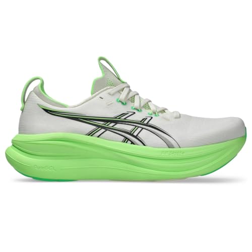 Asics Gel-Nimbus 28 Shoes White Green SS26, Size 45 - Eur - 3
