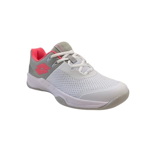 Basket Padel Lotto Superrapida 600 Femmes Blanche et Grise