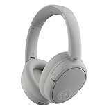 JLab JBuds Lux ANC Wireless Headphones, Cloud White, Hybrid Active Noise Cancelling, Customizable Sound, Spatial Audio Compatible, Premium Over-Ear Bluetooth Headset