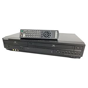 Sony SLV-D380P DVD/VCR Tunerless Progressive Scan DVD/VHS Combo Player (2009 Model), Black (Renewed)