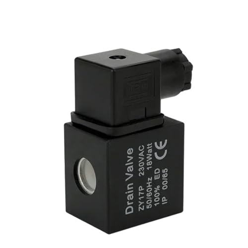 Válvula de drenaje electrónico electromecánica de media pulgada 24V
