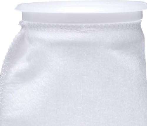 Image of ALEGI 10Pack Aquarium Filter Socks 4 inch by 7 Inch Long, 200 Micron - 4 Inch Ring Aquarium Felt Filter Bags