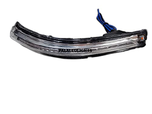 PALAUTOLIGHTS Side Mirror LED Turn Signal Indicator Light compatible with Hyundia I20 Elite (2014-2019) indicator- Right Side, Transparent