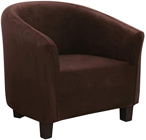 HIFUAR Stretch Chesterfield Armchair Cover, Cocktail Club Armchair Slipcovers Printed Non Slip 1-Piece Chair Covers Tub Chair Sofa Cover, Graffiti White