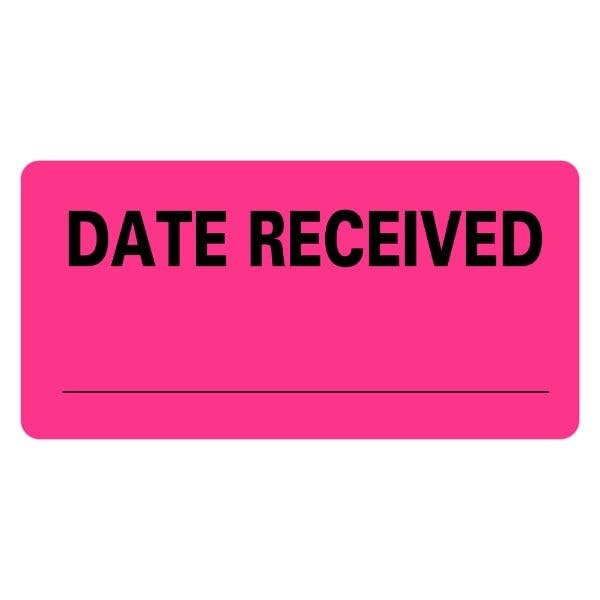 Date Received Labels