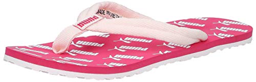 Image of PUMA Unisex Adult's Beach & Pool, Pink (Bright Rose-Pink Rosewater White 02), 11 (46 EU)