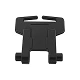 Briny River 1 Stück Trocknergriff Kompatibel mit Whirlpool Waschmaschine 110310800REIN WP8182574 PS982304 51,6x44,5mm Trocknertürgriff Trocknergriff Schwarz