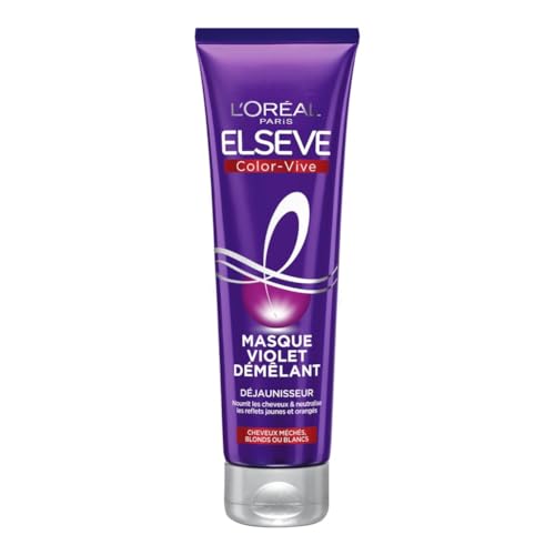 Masque Démêlant Déjaunisseur Cheveux Blonds Elseve 'oreal Paris Le Tube De 150ml - vue 3