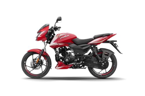 Image of Bajaj Pulsar 125 Disc C&G Split Seat Racing Red Tan Beige Booking for Ex-Showroom Price