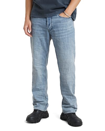 G-STAR Dakota Regular Straight Jeans, Uomo, Blu (Sun Faded Cloudburst D23691-d536-g339), 28W / 32L