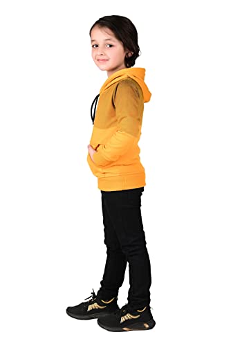Image of AHHAAAA Cotton Blend Boys Zipper Hooded Sweatshirt 4003B