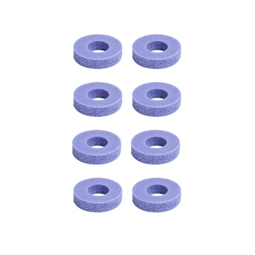 Image of Linsaner 8 Pack Silicone Rubber Rings for PS5 Accessories，Gaming Accessories, for PS5 Controller Accessories(Purple)