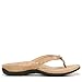 Vionic Women's Rest Bella II Toepost Sandal - Ladies Flip Flop with Concealed Orthotic Arch Support Gold Cork 8.5 Medium US