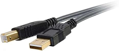 C2G/Cables to Go 45003 Ultima USB 2.0 A/B Cable, Black (9.8 Feet/ 3 Meters)