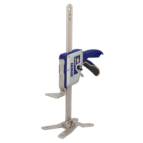 IRWIN Quick-Lift Construction Jack, Hand Lifting Jack Tool, Multifunctional, Lift up to 10' and Lift Capacity 330 lbs (IRHT83100)