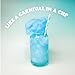 Hawaiian Shaved Ice Slushie Syrups - Blue Cotton Candy Slushie Mix – Perfect for Slushies, 12 oz Bottle, Mix with water, lemonade, juice and more