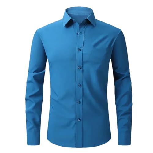 Chemise décontractée à manches longues boutons et finitions soignées