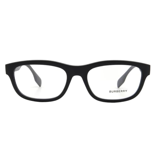 Lunettes de vue Burberry BE 2385 U 3464 monture optique noir mat rectangulaire