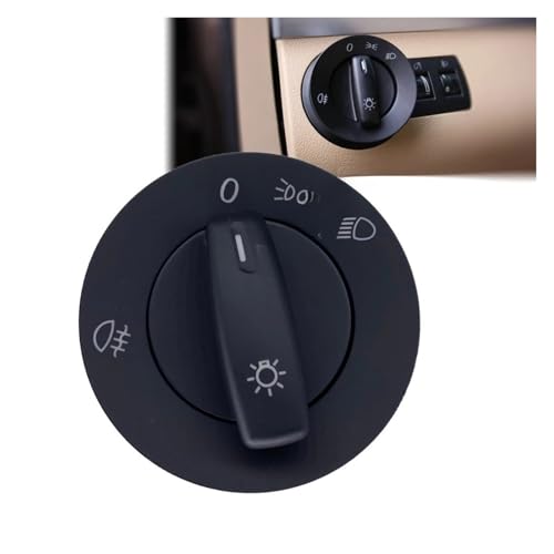 Interrupteur phare pour VW Caddy bouton commande feu de brouillard