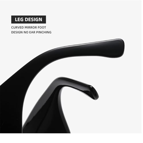 Fashion Oversized Oval Women Glasses Retro Shades Uv400 Men Gradient4