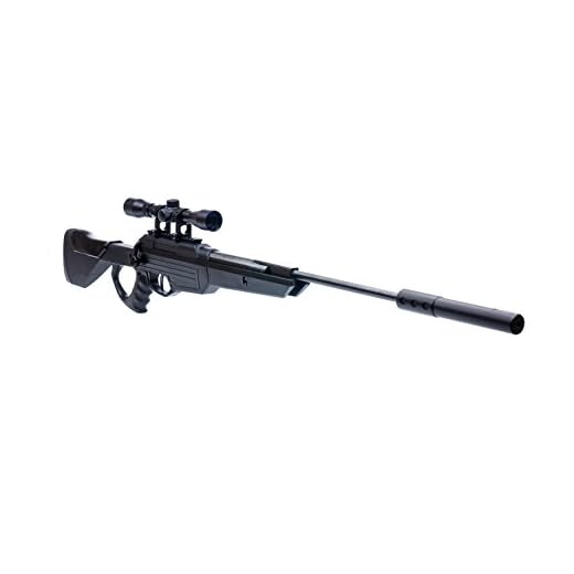 Barra .177 Cal Pellet Gun – Break Barrel Air Rifle for Adults with Scope, 1300 FPS Hunting Rifle