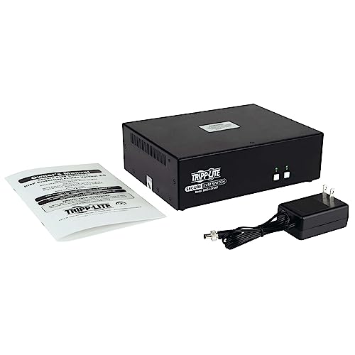 Image of Tripp Lite Secure KVM Switch 2-Port Dual-Monitor DisplayPort 4K NIAP TAA (B002A-DP2A2)