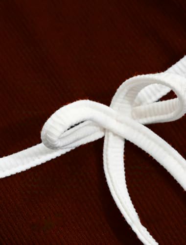 Image of Black Slim Fit Scoop Neck Top, Long Sleeves Top for Women,Front Knot Top