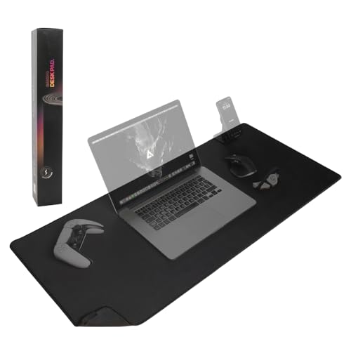 Tapis de Bureau Gaming DELTAHUB Grand : Anti-Rayures et Confort des Poignets