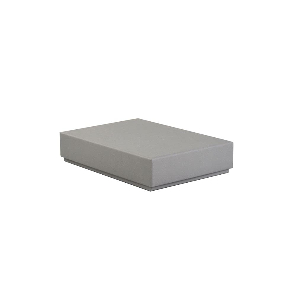 Packaging World A6 Luxury Rigid Presentation Stationery Gift Box 35mm (Grey)