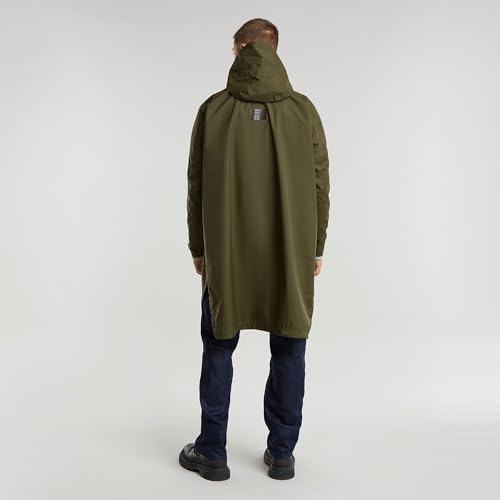 Poncho impermeable G-STAR para hombre en color negro 2