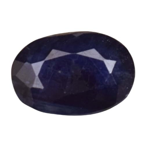 Saphir bleu de Ceylan naturel ovale 10.82mm pour bague d'exception