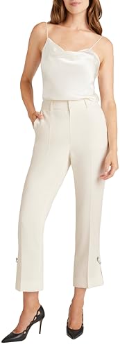 Cinq à Sept Women's Rhinestone Pin Cropped Kerry Pant4