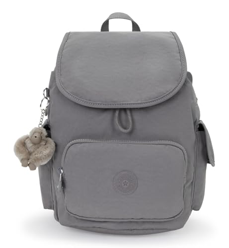 Kipling CITY PACK S Mochila pequeña, Inviting Grey (Gris)