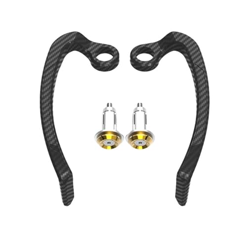 Protège-mains de moto universels avec bouclier protection alu