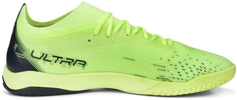 PUMA Men's ULTRA MATCH INDOOR TRAINING Soccer Shoe, Fizzy Light-Parisian Night-Blue Glimmer, 10.5 | Image 2
