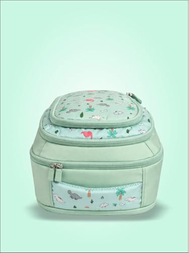 Image of PB Pearlbags 18L Printed Casual Backpack,3 Compartment,Premium Fabric,Water Resistant Anti Theft,School & College Bag for Boys and Girls,Office & Travel Bag for Men and Women,45X30X13 Cms