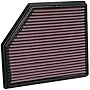 K&N Engine Air Filter: Reusable, Clean Every 75,000 Miles, Washable, Premium, Replacement Car Air Filter: Compatible with 2020-2022 CADILLAC (CT4, CT5) 33-5102