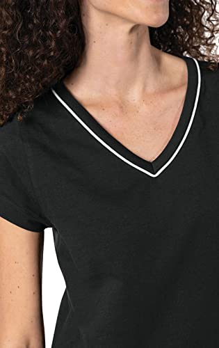 PajamaGram PJs For Women Set - Women Pajamas, Short Sleeve, 100% Cotton3