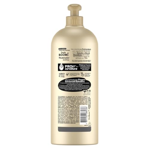 Seda Creme Pentear Boom Modelador Antifrizz 700Ml