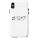 I Came I Saw I Came Again | 大学のユーモア ファニーハ スマホケース iPhone X/XS 用