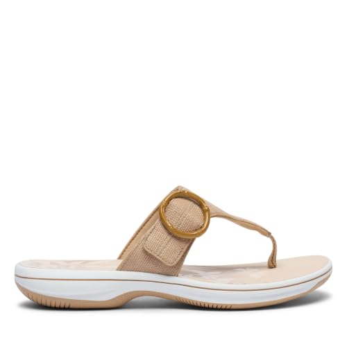 Image of Clarks Women's Breeze Cove Cloudsteppers Flip-Flop