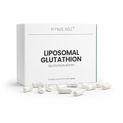Liposomales Glutathion 350 mg - 60 Kapseln für 30 Tage Hochdosiertes Antioxidans Supplement Liposomale Formel für bessere Aufnahme Premium Nahrungsergänzung