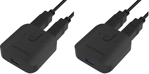 Image of SABRENT USB 3.0 Sharing Switch for Multiple Computers and Peripherals LED Device Indicators (USB-SW30) (Pack of 2)