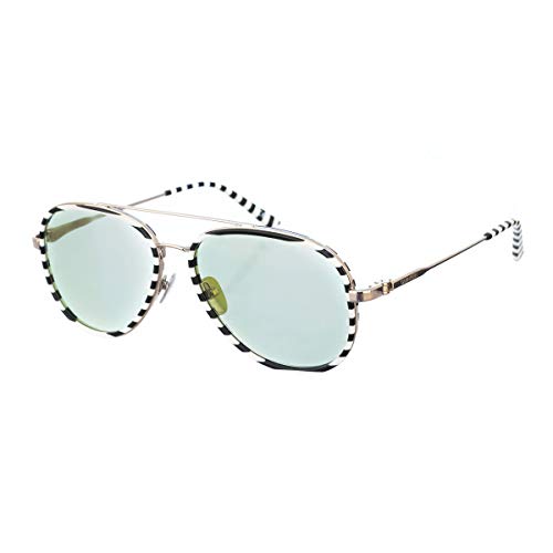 Calvin Klein Sunglasses CK 18103 S 199 WHITE/BLACK STRIPES