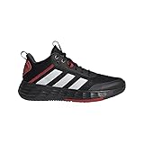 Scarpe da basket reattive adidas OWNTHEGAME 2.0, Scarpe da Basket Uomo, Core Black/Ftwr White/Carbon, 43 1/3 EU