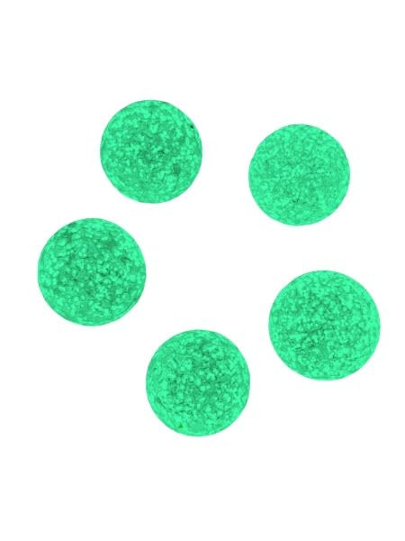 Generic Pack of 10 ''Glow-Ball'' 16mm (5/8'') Player Marbles Glow in The Dark Crafts Decor