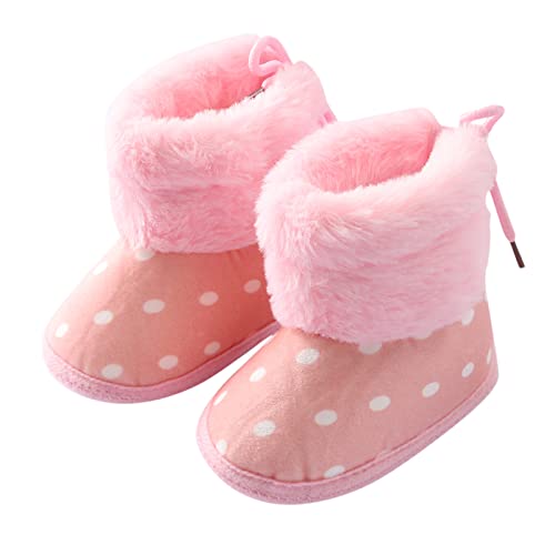 Newborn Shoes for Girls,Girls Dress Shoes Girl Sandals Prewalker Booties Cartoon First Walkers Shoes 0-18 Months